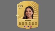 Sophia Wilson has amazing ball control and pace (Image via EA Sports)